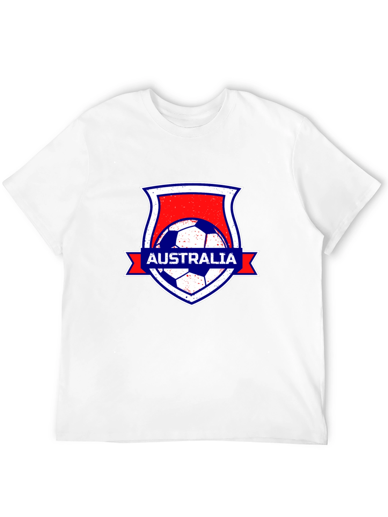 Australia Soccer Black T-Shirt