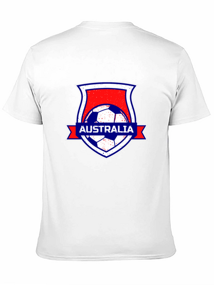 Australia Soccer Black T-Shirt