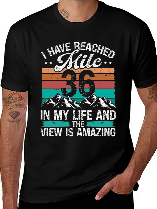 Reached Mile 36 Amazing View Graphic Tee