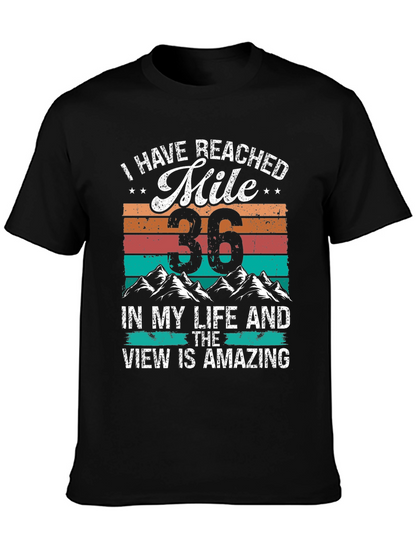 Reached Mile 36 Amazing View Graphic Tee