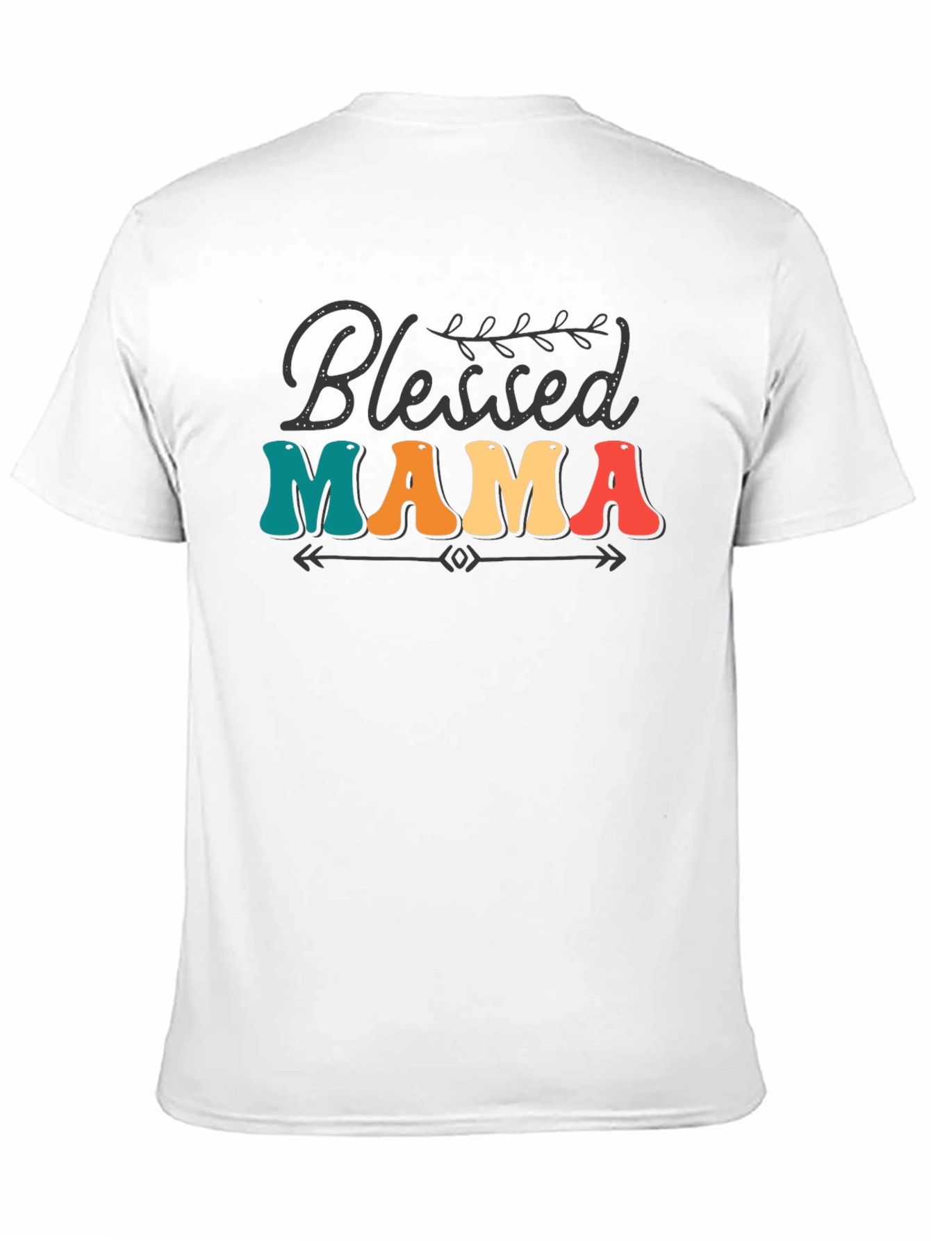 Blessed Mama Retro Graphic Tee