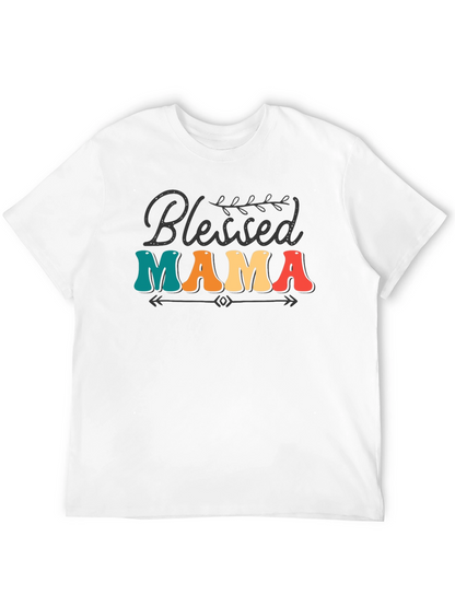 Blessed Mama Retro Graphic Tee