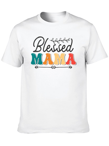 Blessed Mama Retro Graphic Tee