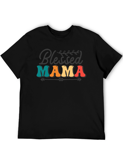 Blessed Mama Retro Graphic Tee