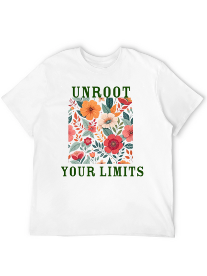 Unroot Your Limits Floral Graphic Tee