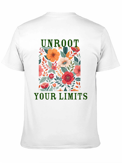Unroot Your Limits Floral Graphic Tee