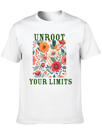 Unroot Your Limits Floral Graphic Tee