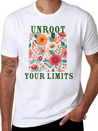 Unroot Your Limits Floral Graphic Tee