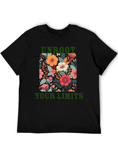 Unroot Your Limits Floral Graphic Tee