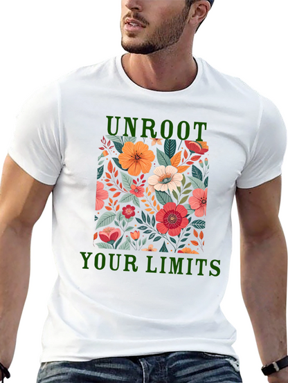Unroot Your Limits Floral Graphic Tee