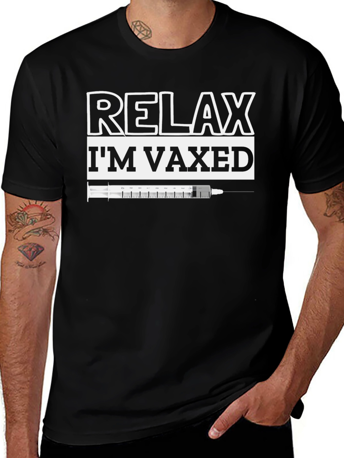 Relax Im Vaxed T-Shirt