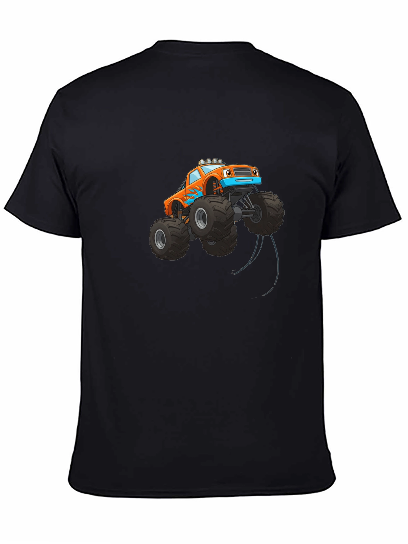 Monster Truck Graphic Tee - Black