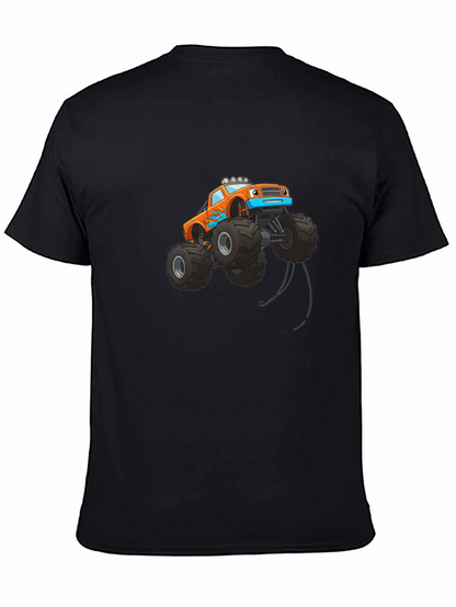 Monster Truck Graphic Tee - Black