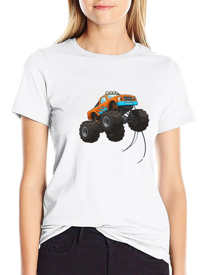 Monster Truck Graphic Tee - Black