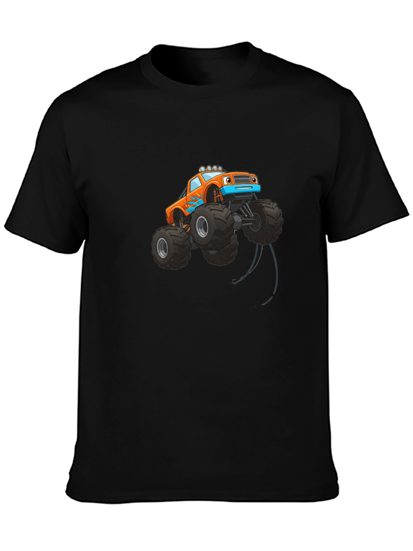 Monster Truck Graphic Tee - Black