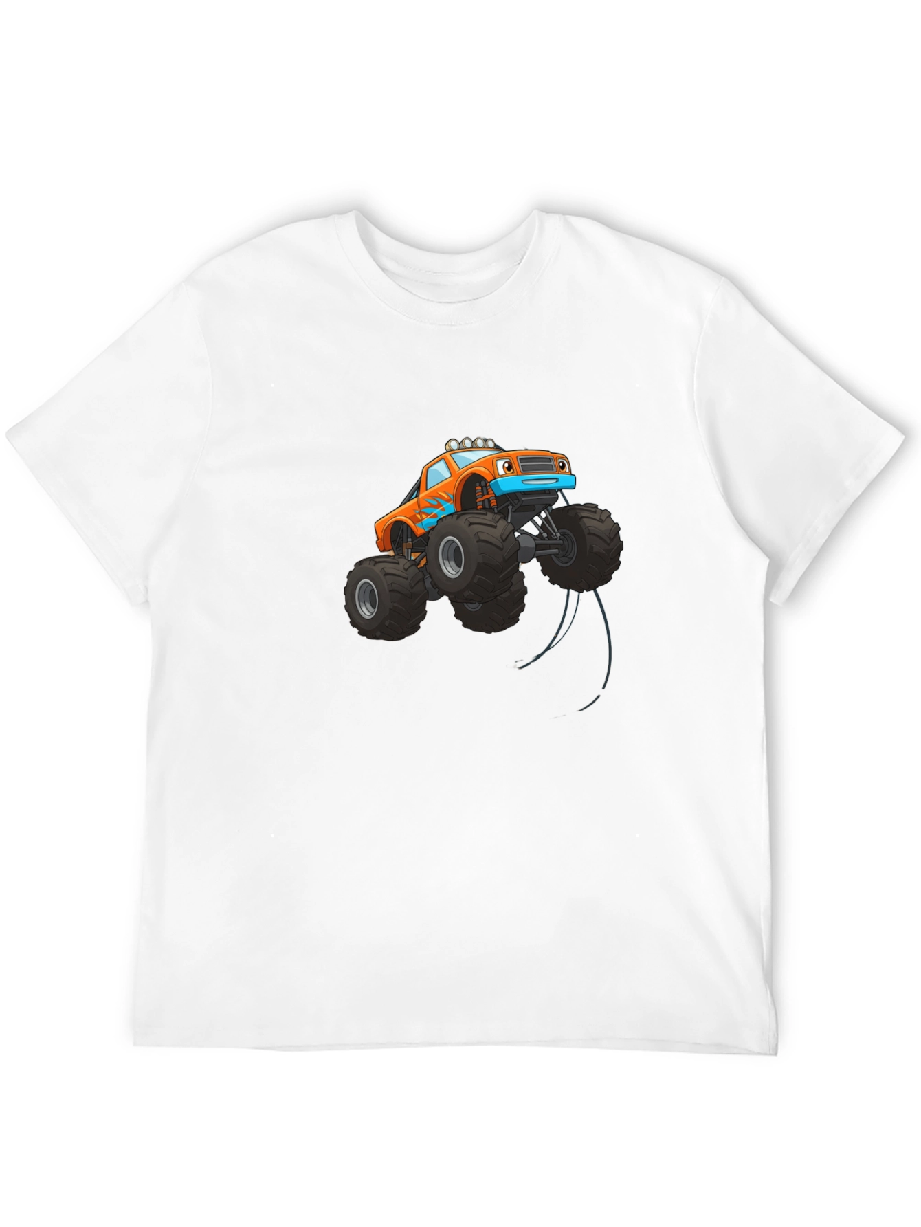 Monster Truck Graphic Tee - Black