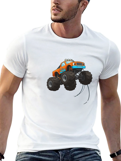 Monster Truck Graphic Tee - Black