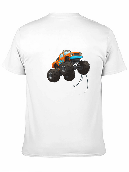 Monster Truck Graphic Tee - Black
