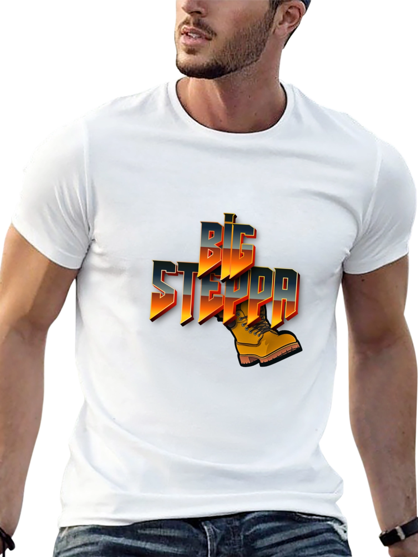 Big Steppa T-Shirt - Cool Graphic Tee