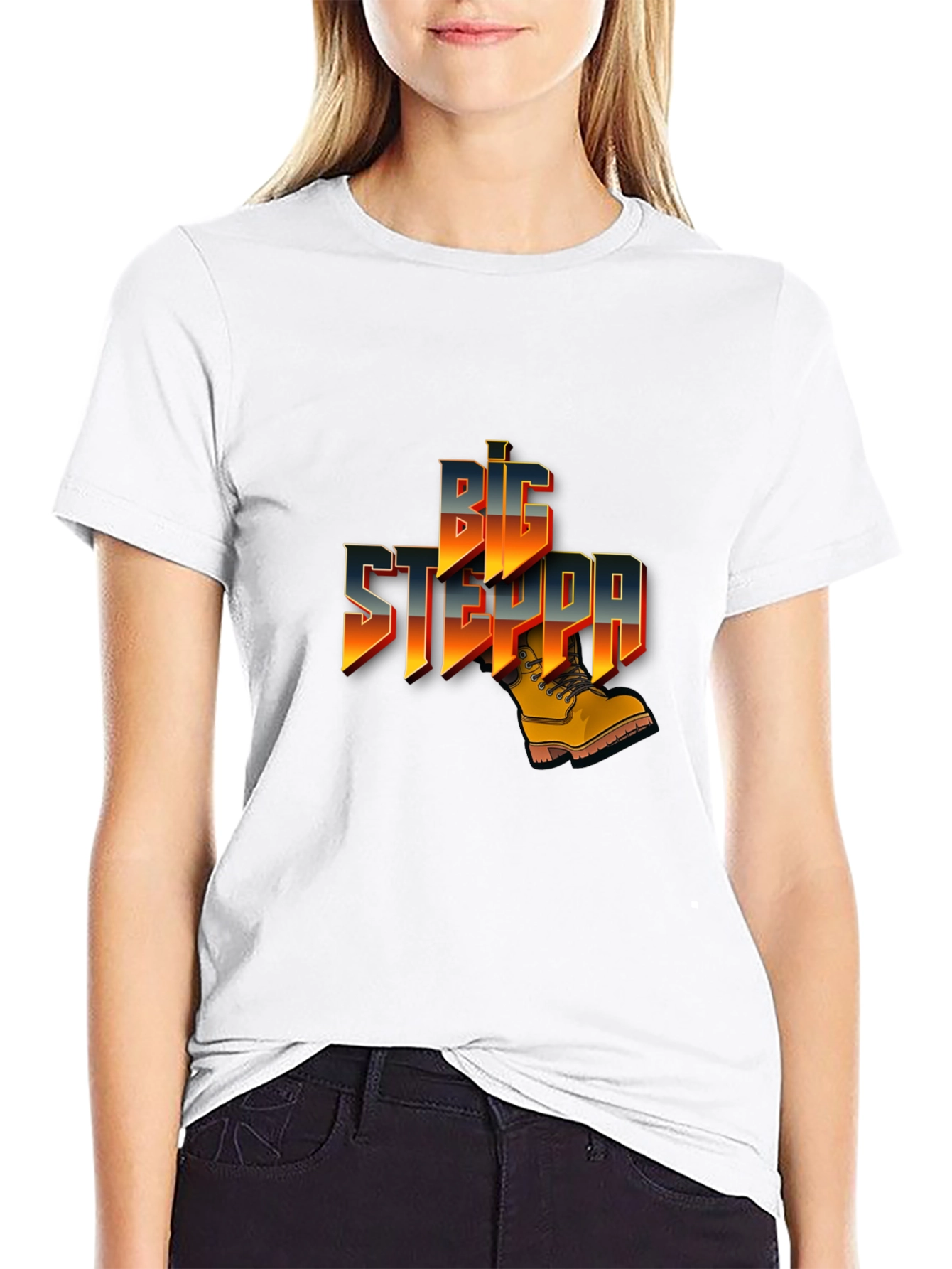 Big Steppa T-Shirt - Cool Graphic Tee