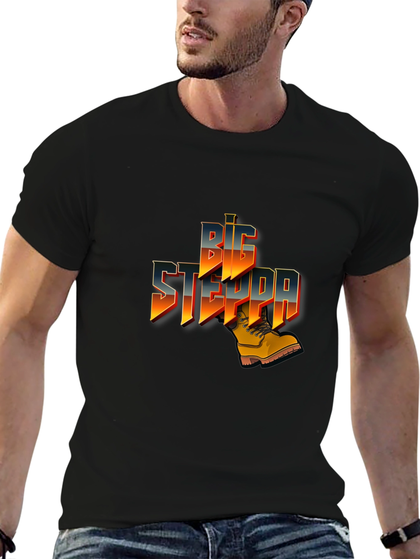 Big Steppa T-Shirt - Cool Graphic Tee