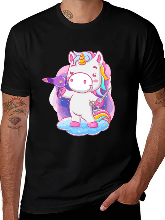Unicorn Hairdresser T-Shirt - Cute & Funny!