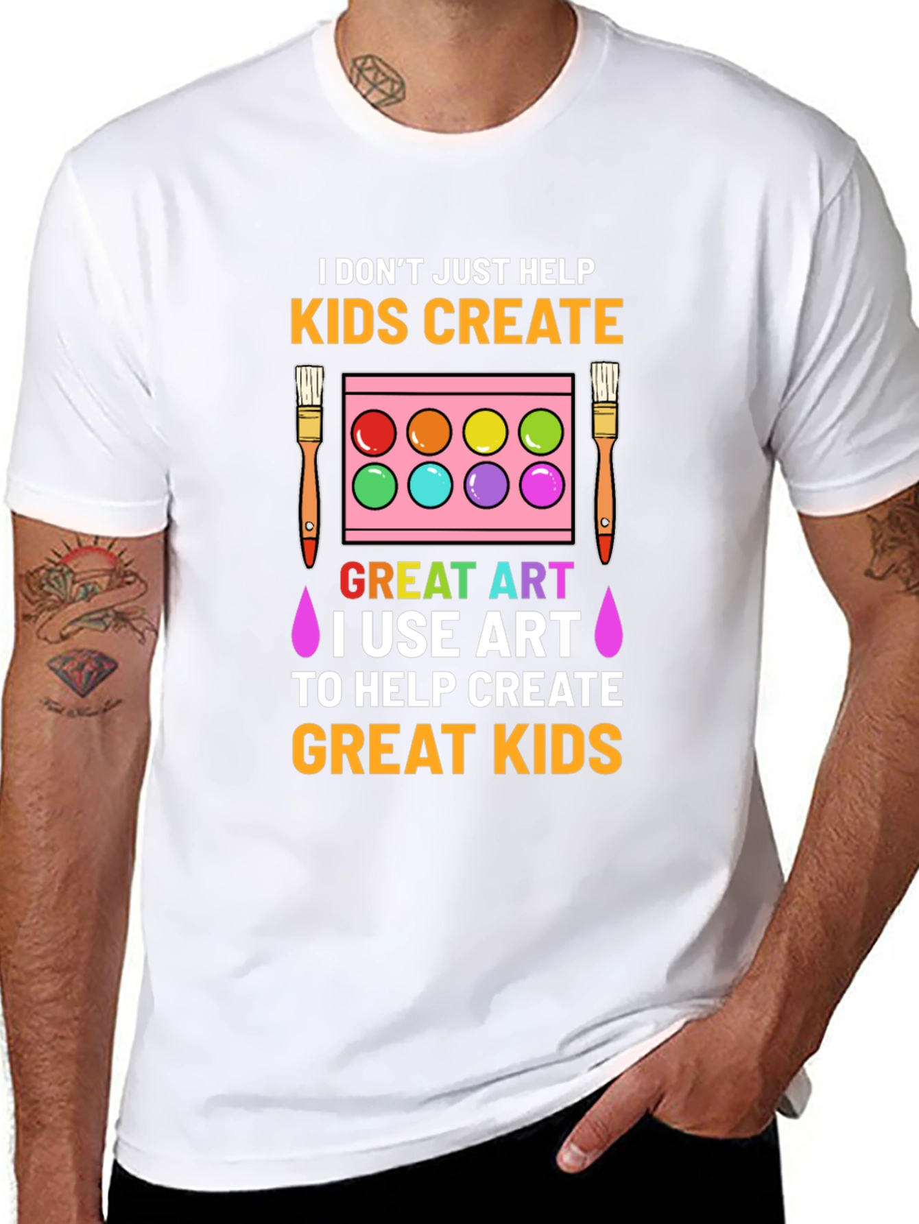 Artist T-Shirt: Helping Kids Create Great Art!