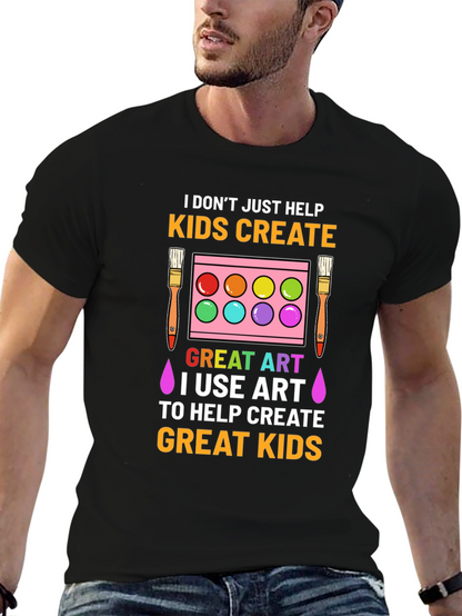 Artist T-Shirt: Helping Kids Create Great Art!