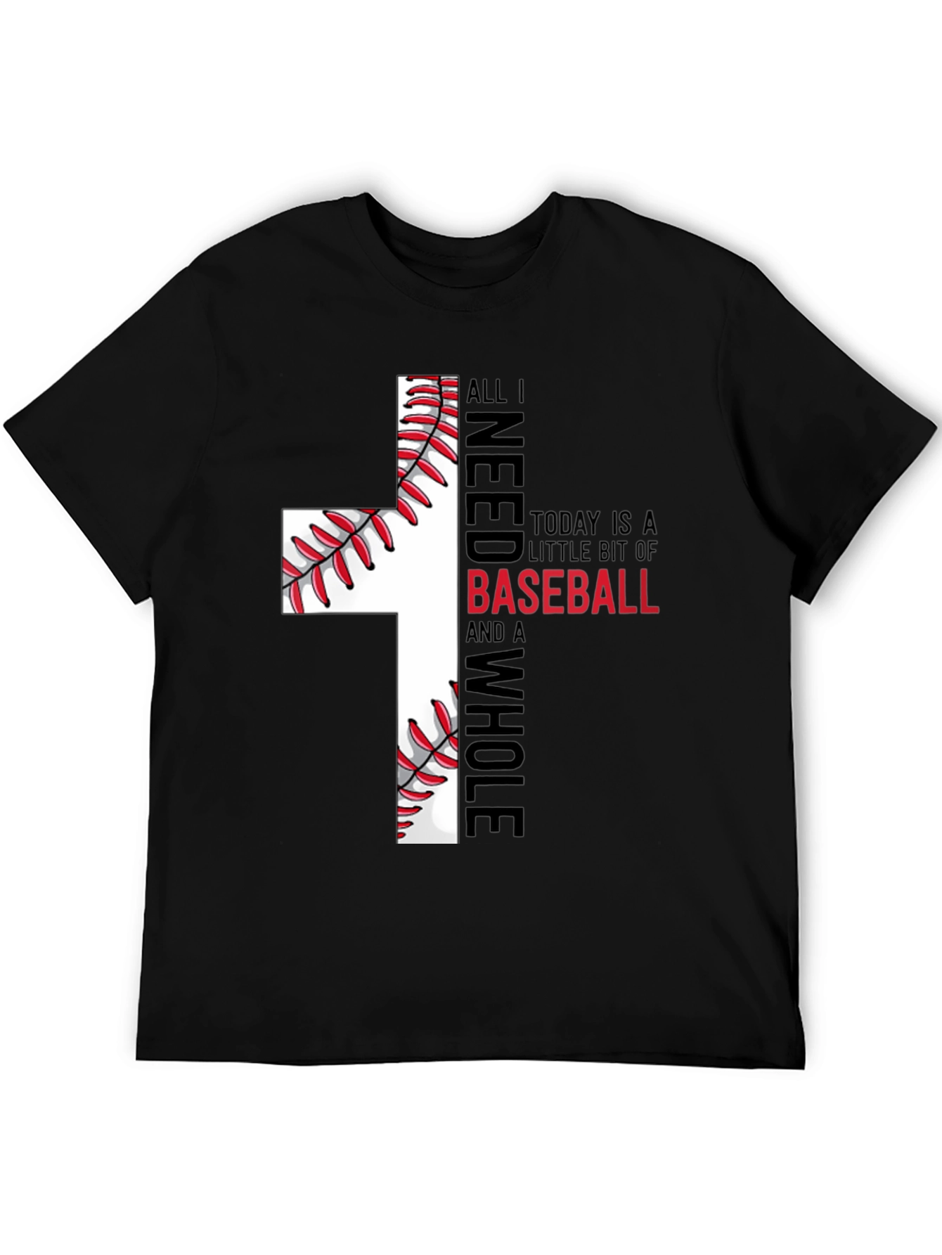 Baseball Cross T-Shirt - Faith and Sport