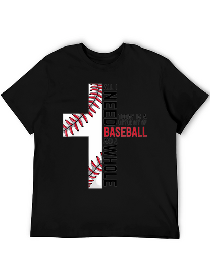 Baseball Cross T-Shirt - Faith and Sport