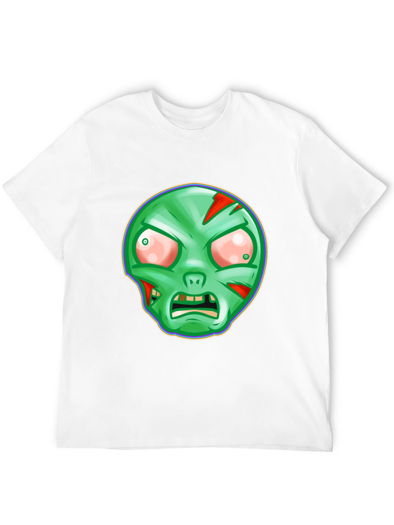 Zombie Graphic T-Shirt - Spooky Halloween Tee