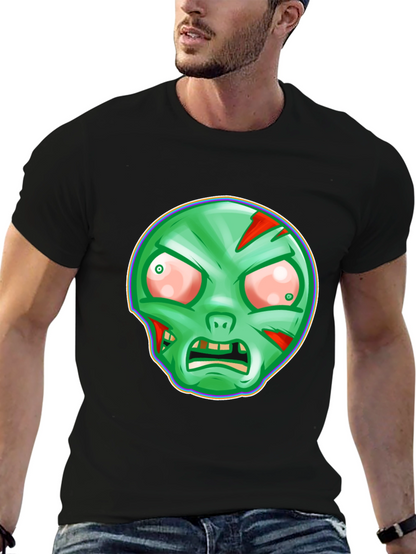 Zombie Graphic T-Shirt - Spooky Halloween Tee