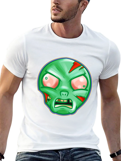 Zombie Graphic T-Shirt - Spooky Halloween Tee