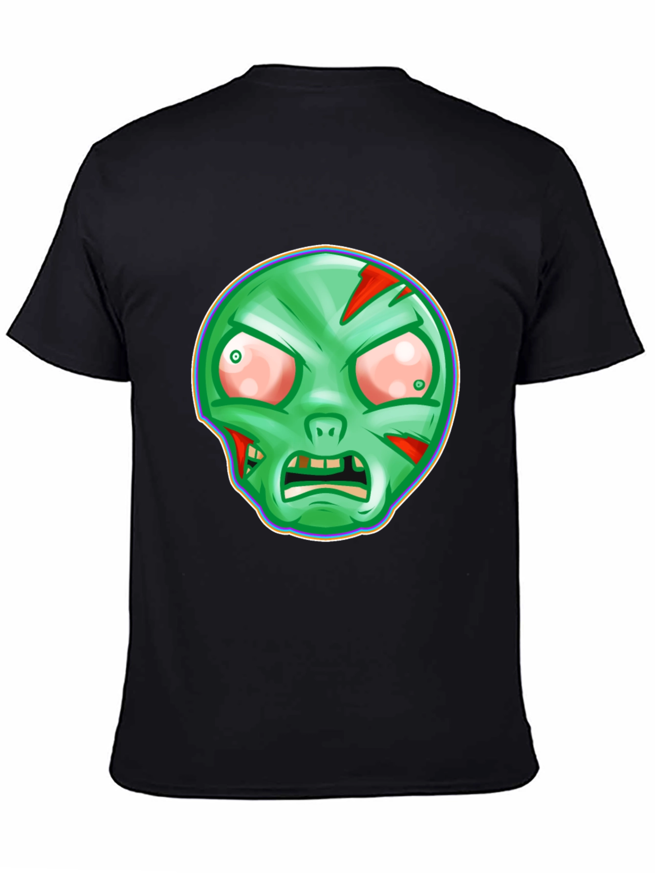Zombie Graphic T-Shirt - Spooky Halloween Tee