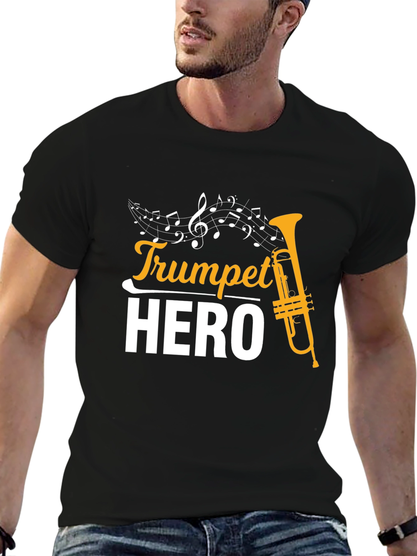 Trumpet Hero T-Shirt | Musician Tee