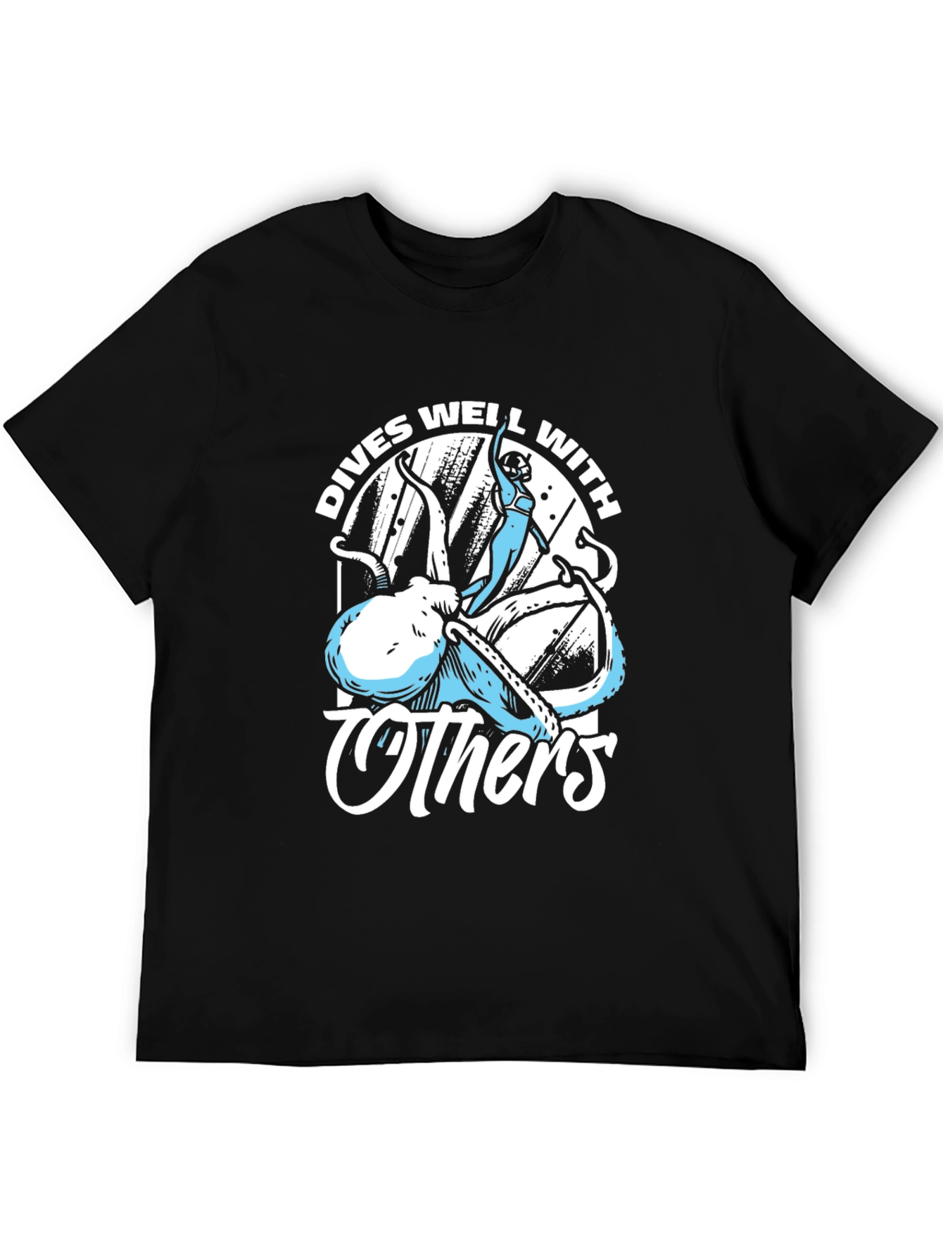 Dives Well With Others Octopus T-Shirt