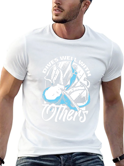 Dives Well With Others Octopus T-Shirt