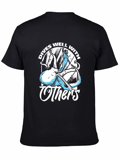 Dives Well With Others Octopus T-Shirt