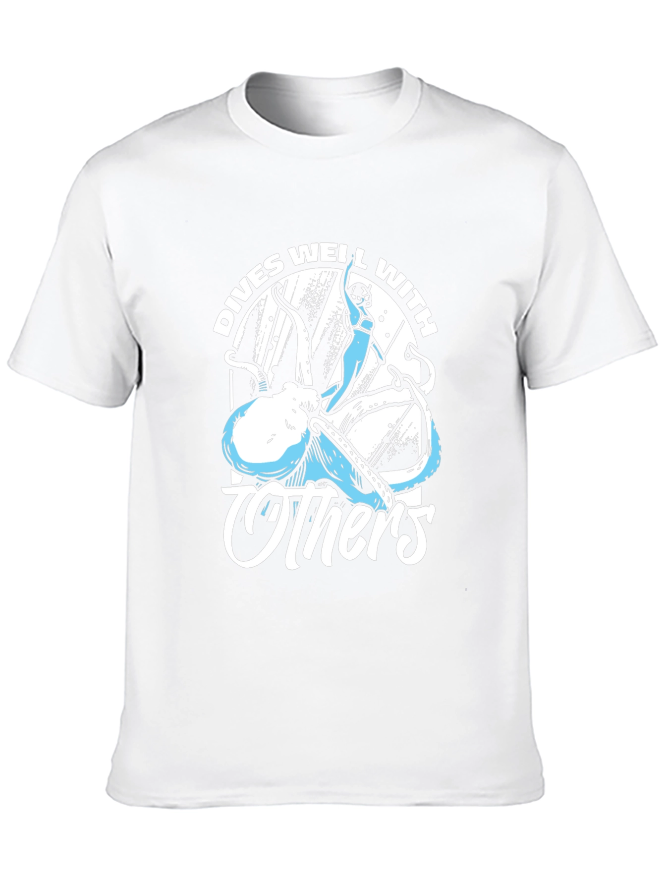 Dives Well With Others Octopus T-Shirt