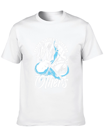 Dives Well With Others Octopus T-Shirt