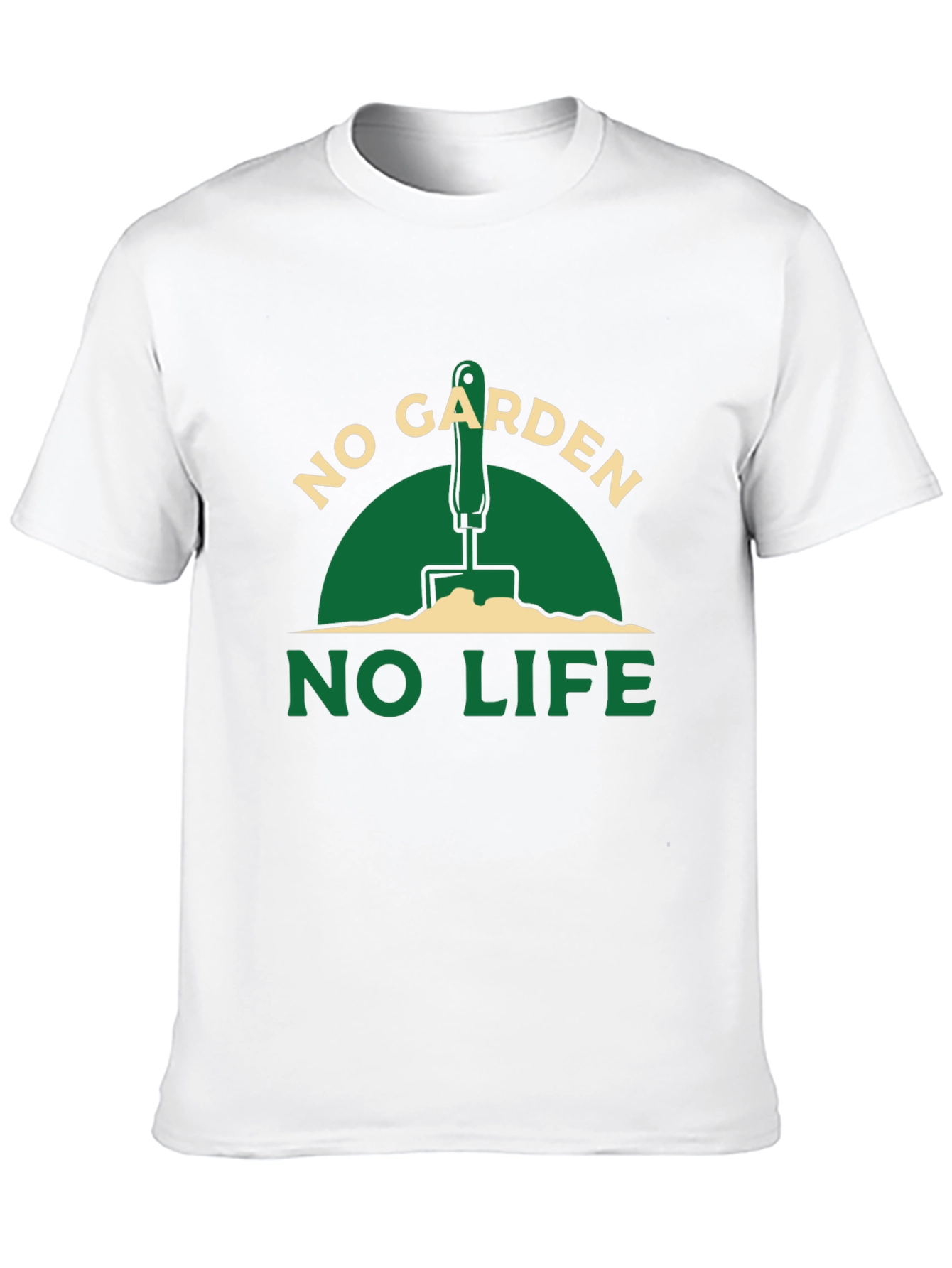 No Garden No Life Black T-Shirt