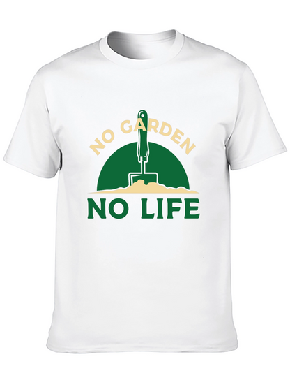 No Garden No Life Black T-Shirt