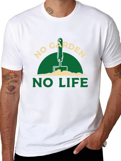 No Garden No Life Black T-Shirt