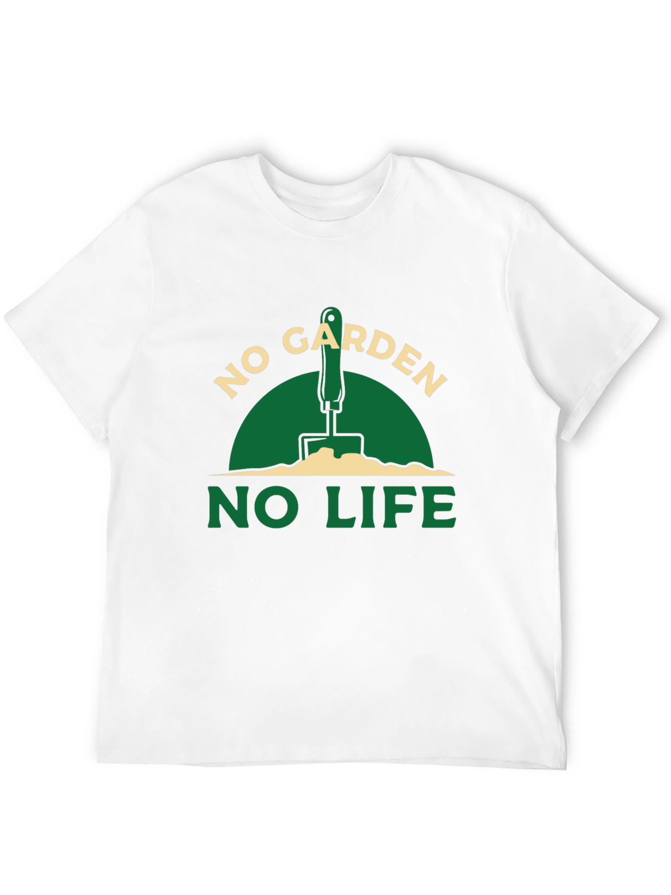 No Garden No Life Black T-Shirt