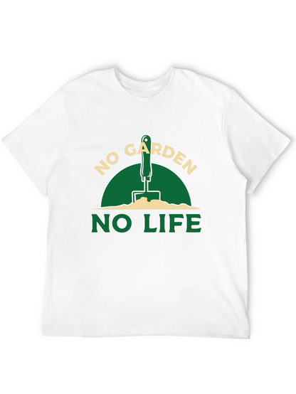 No Garden No Life Black T-Shirt