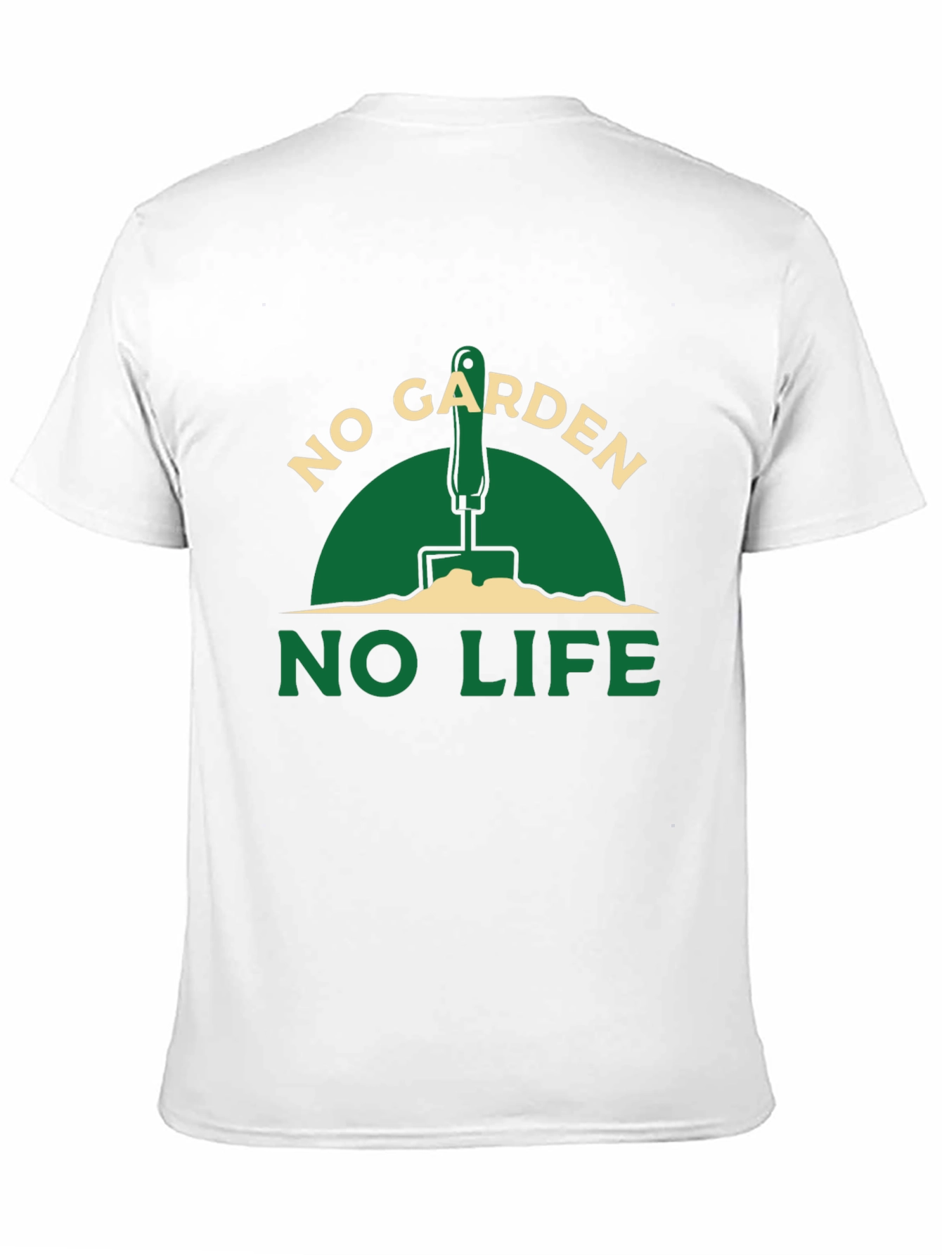 No Garden No Life Black T-Shirt