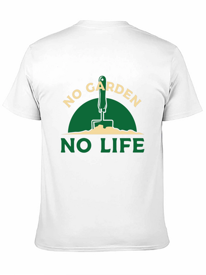 No Garden No Life Black T-Shirt