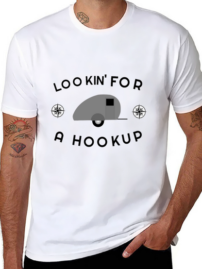 Lookin For A Hookup Camping T-Shirt