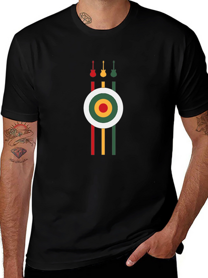 Rasta Guitars Graphic T-Shirt