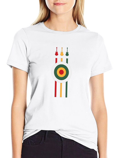 Rasta Guitars Graphic T-Shirt